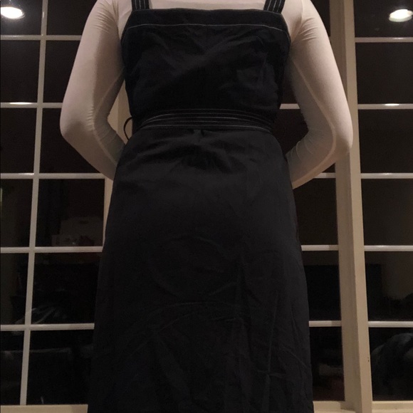 Contrast Stitch Button Up Dress - Picture 4 of 8